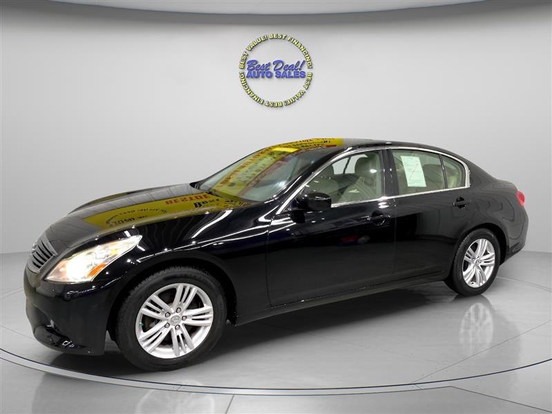 Infiniti G Sedan 37x AWD 2013