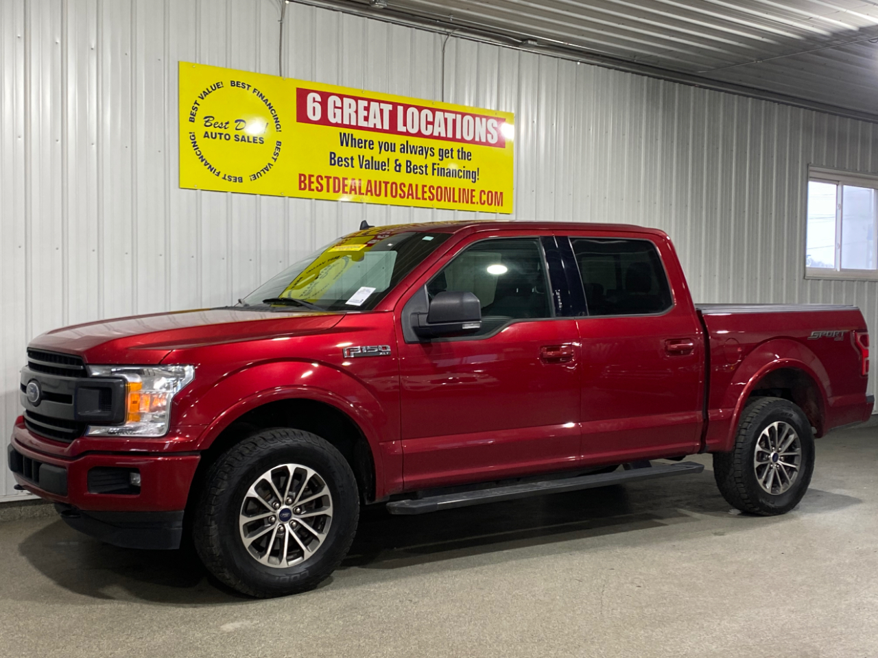 2019 Ford F-150 4WD Reg Cab 145" XLT