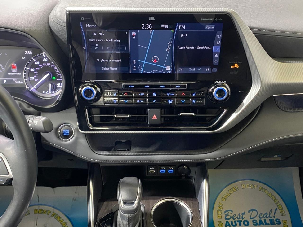 Toyota Highlander Platinum AWD V6 2022