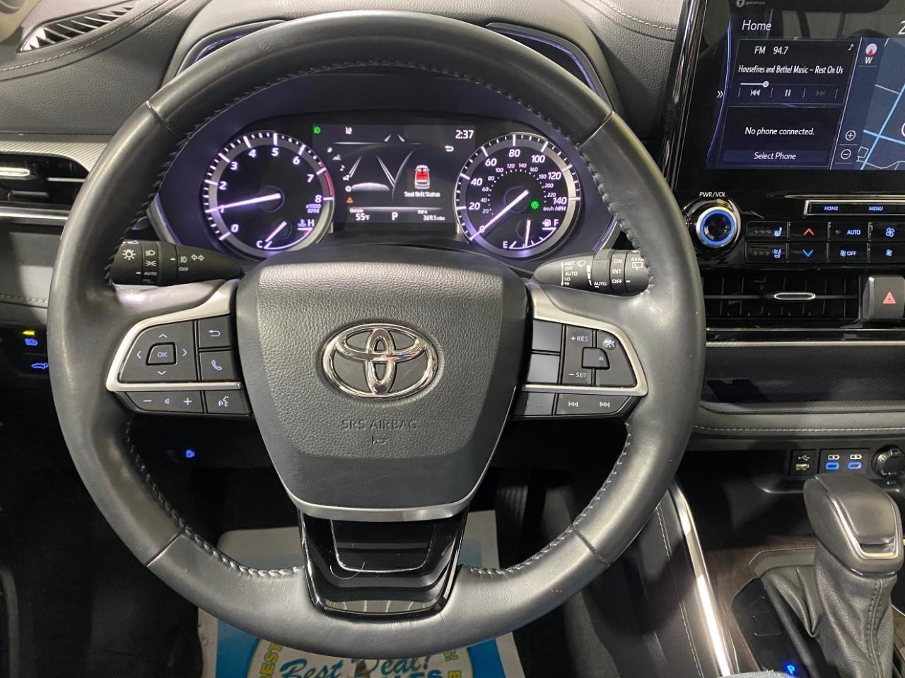 Toyota Highlander Platinum AWD V6 2022