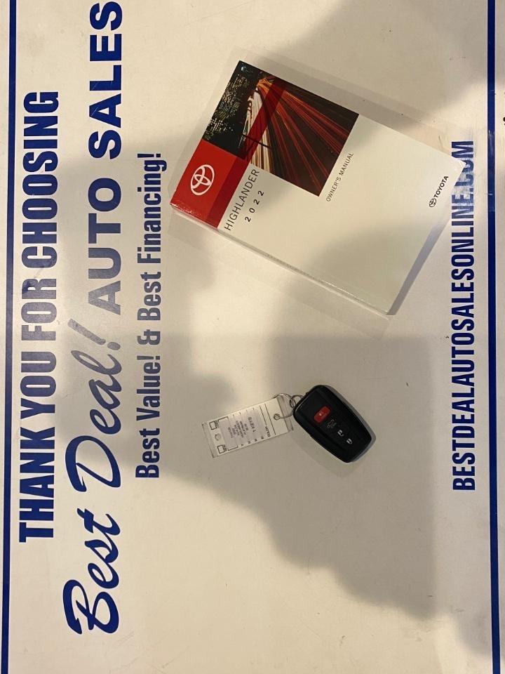 Toyota Highlander Platinum AWD V6 2022