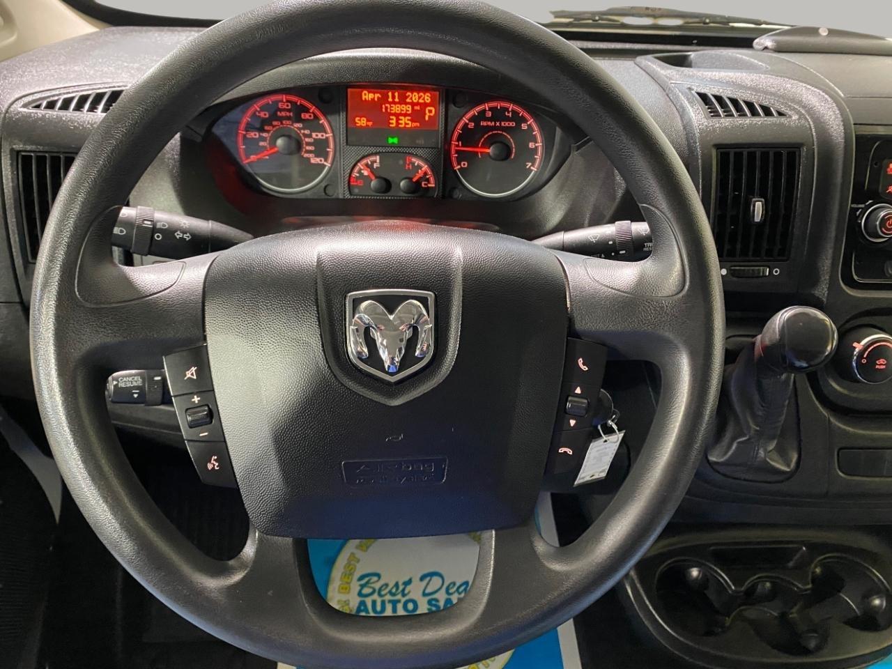 RAM Promaster 1500 Low Roof 136-in. WB 2020