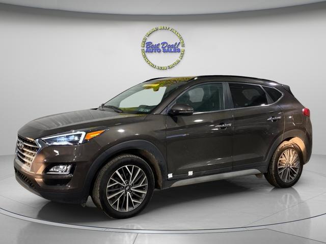 Brown 2020 Hyundai Tucson Ultimate AWD SUV / Crossover All-Wheel Drive Automatic