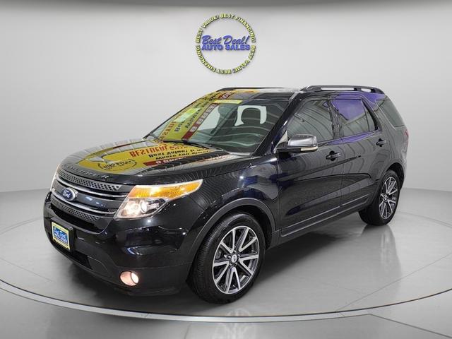 Black 2015 Ford Explorer SUV / Crossover Front-Wheel Drive Automatic