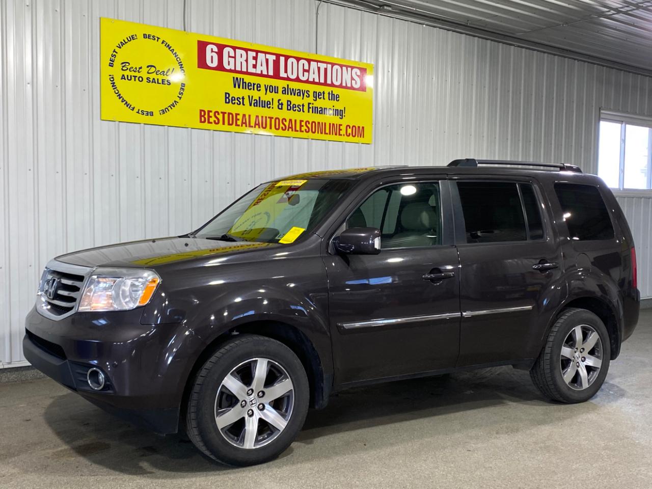 2015 Honda Pilot Touring 4WD 5-Spd AT with DVD