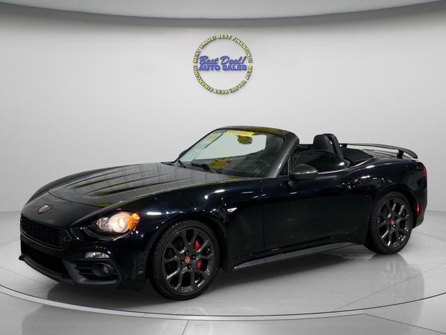 Black 2017 FIAT 124 Spider Elaborazione Abarth RWD Convertible Rear-Wheel Drive Automatic