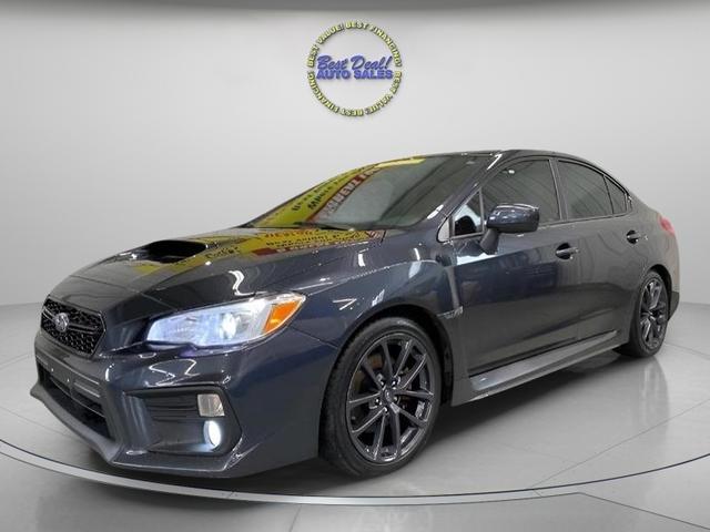 Gray 2019 Subaru WRX Premium AWD Sedan All-Wheel Drive 6-Speed Manual