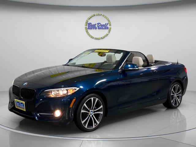 Blue 2017 BMW 2 Series 230i xDrive Convertible AWD Convertible All-Wheel Drive Automatic