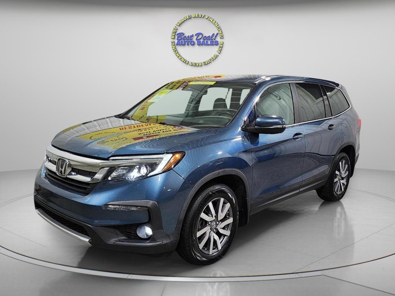 Blue 2019 Honda Pilot SUV / Crossover All-Wheel Drive Automatic