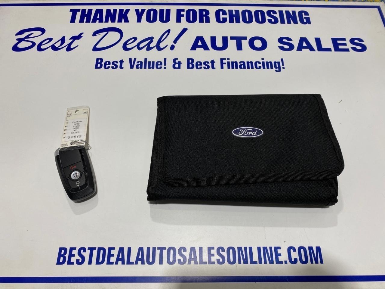 Ford Edge SEL AWD 2018