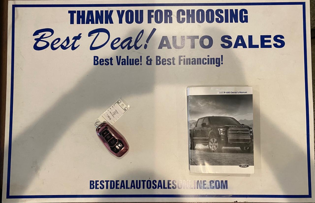 Ford F-150 Lariat SuperCrew 6.5-ft. Bed 4WD 2017