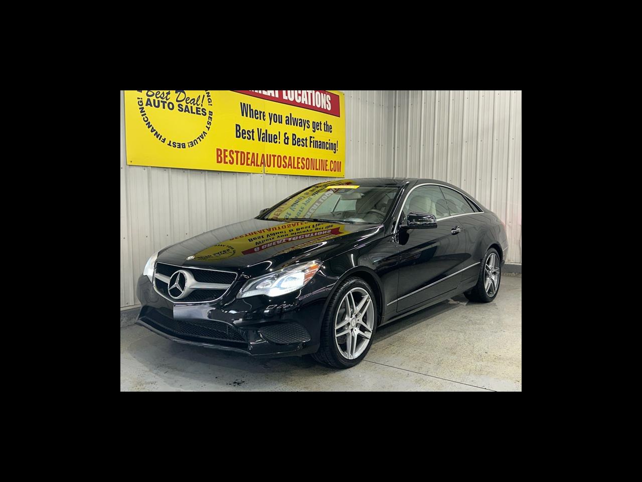 2014 Mercedes-Benz E-Class E350 Coupe 4MATIC