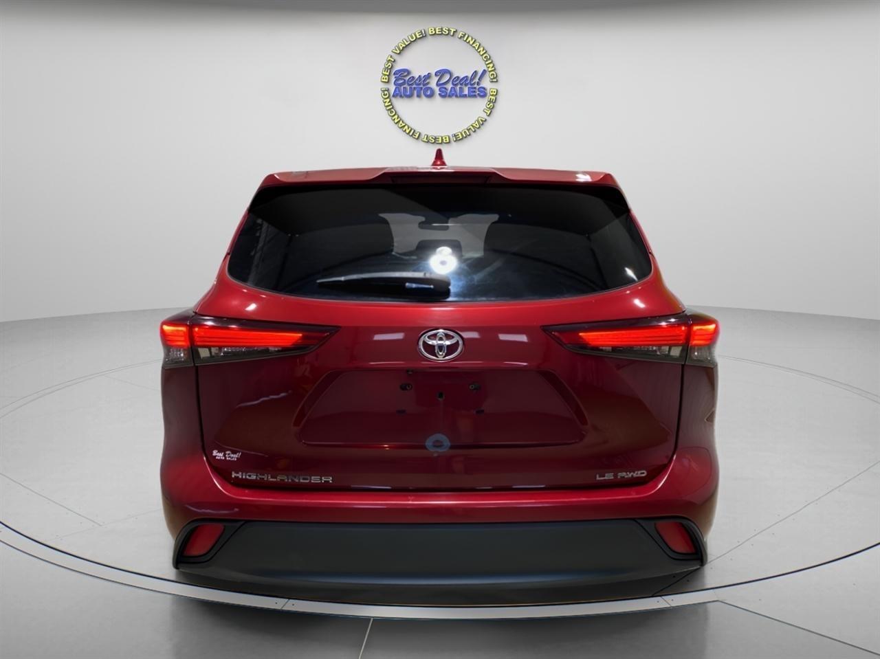 Toyota Highlander LE AWD V6 2020