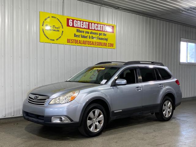 Silver 2012 Subaru Outback Wagon All-Wheel Drive Automatic