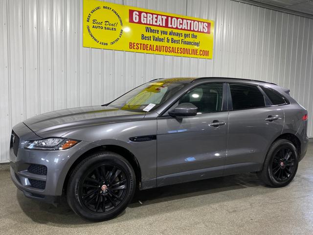 Gray 2017 Jaguar F-PACE SUV / Crossover All-Wheel Drive Automatic