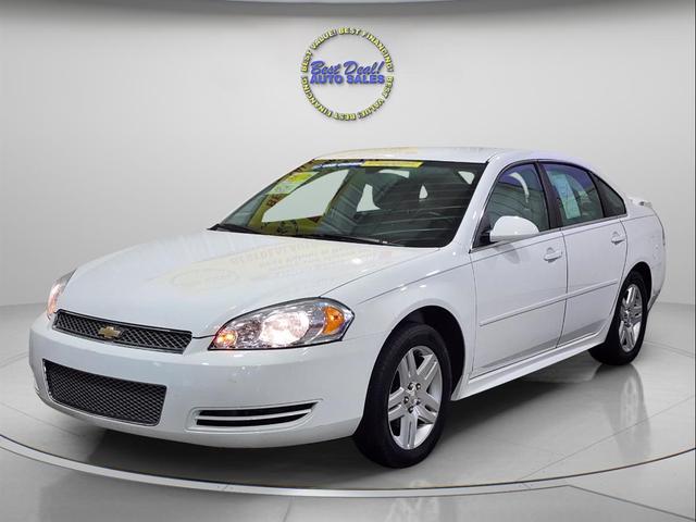 Summit White 2012 Chevrolet Impala Sedan Front-Wheel Drive 6-Speed Automatic
