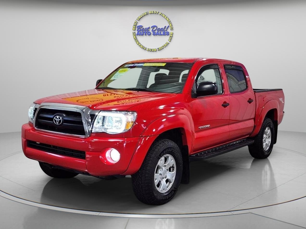 Radiant Red 2008 Toyota Tacoma Pickup Truck 4X2 5-Speed Automatic