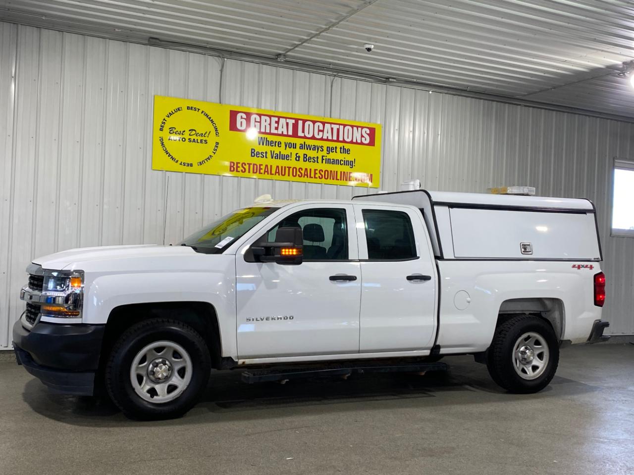Chevrolet Silverado 1500 Work Truck Double Cab 4WD 2017