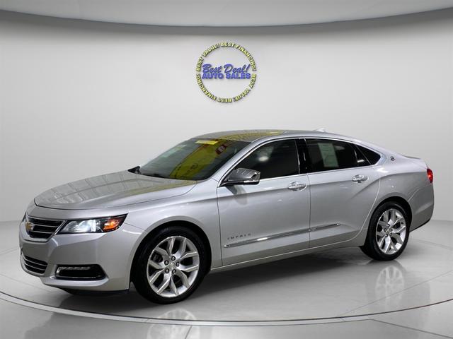 Silver 2019 Chevrolet Impala Sedan Front-Wheel Drive Automatic