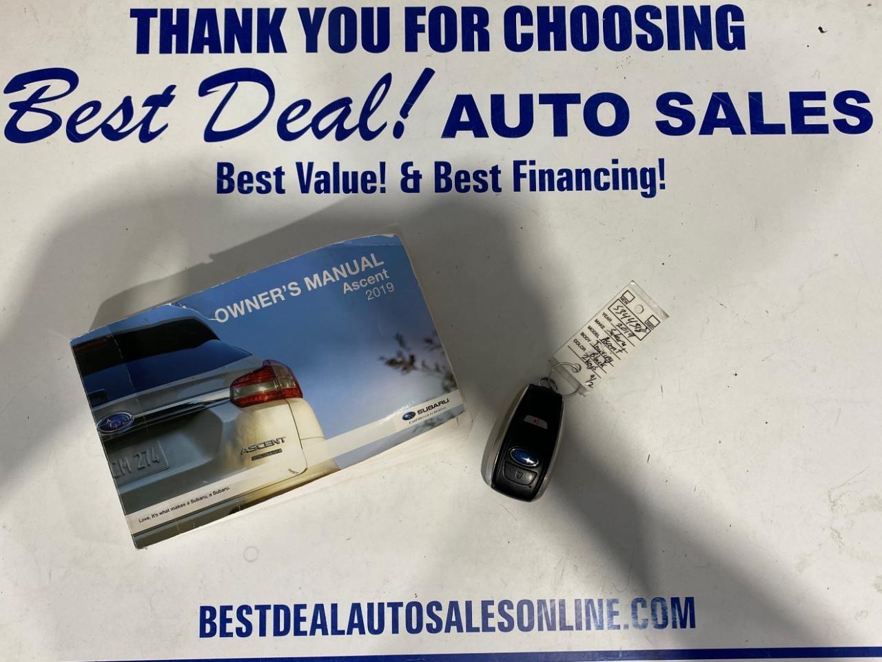 Subaru Ascent Touring 7-Passenger 2019