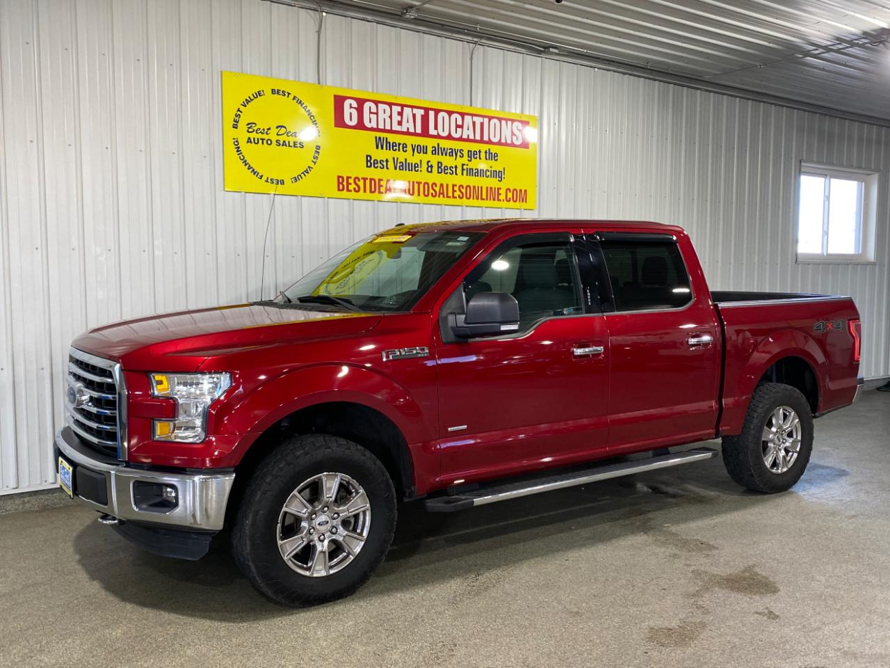 Ford F-150 Lariat SuperCrew 5.5-ft. Bed 4WD 2016