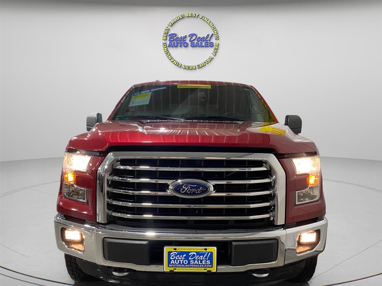 Ford F-150 XLT SuperCrew Short Box 4WD 2016