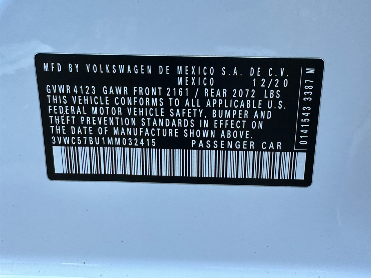 Volkswagen Jetta S Auto 2021