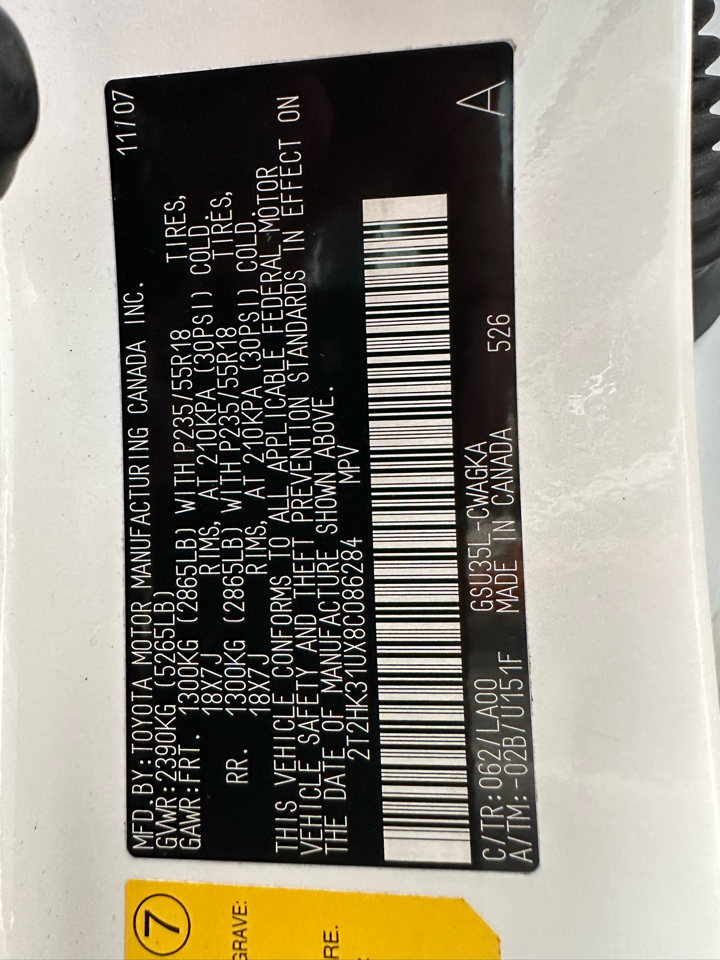 Lexus RX 350 AWD 4dr 2008