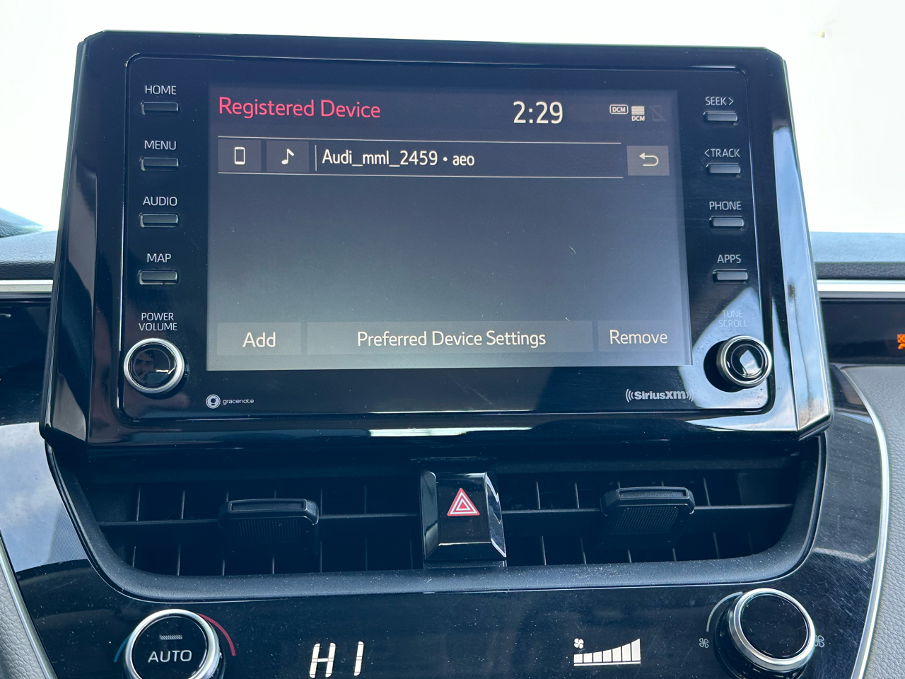 Toyota Corolla LE CVT (Natl) 2022