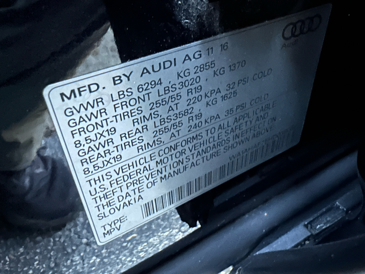 Audi Q7 2.0 TFSI Premium 2017