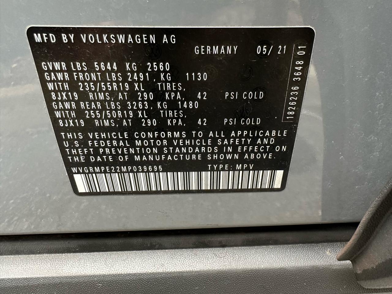 Volkswagen ID.4 Pro RWD 2021