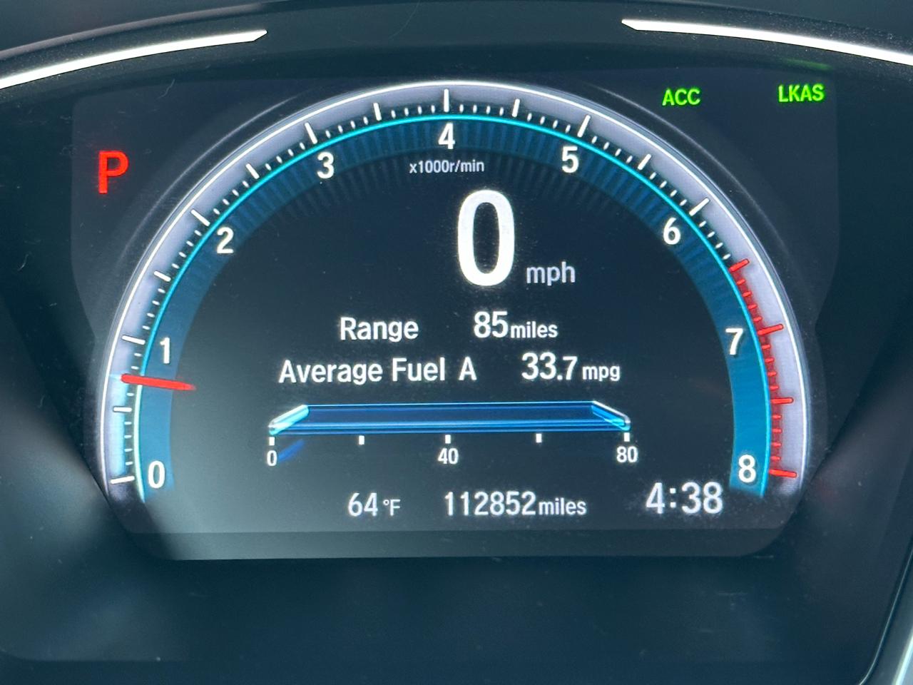 Honda Civic Sedan Touring CVT 2018