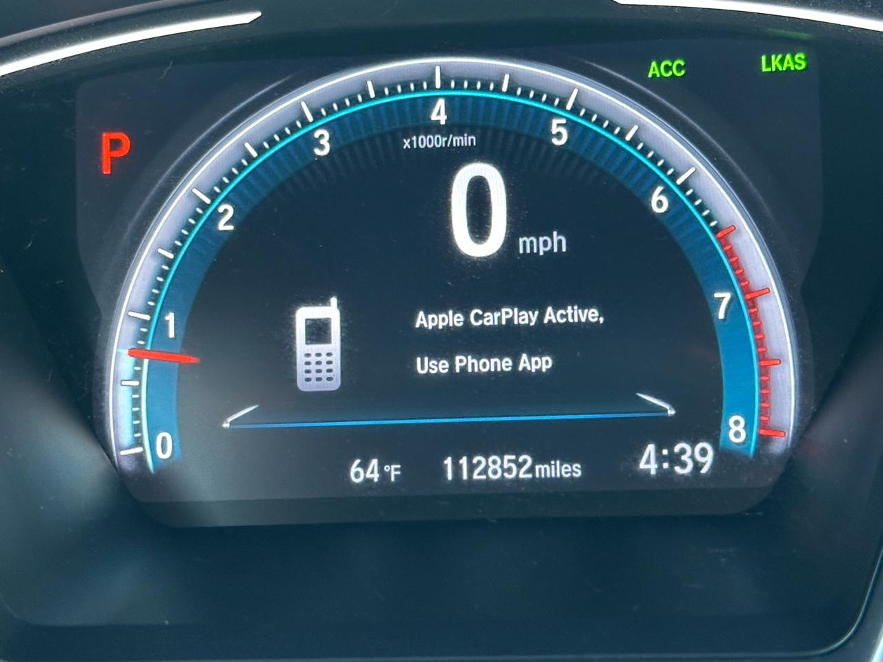 Honda Civic Sedan Touring CVT 2018