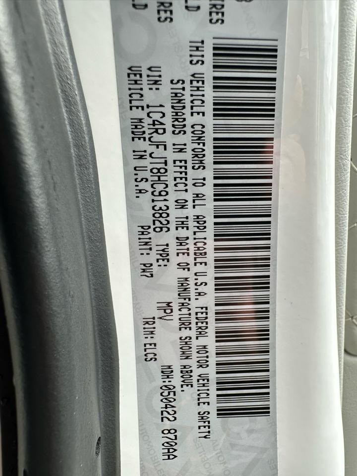 Jeep Grand Cherokee Summit 4x4 2017