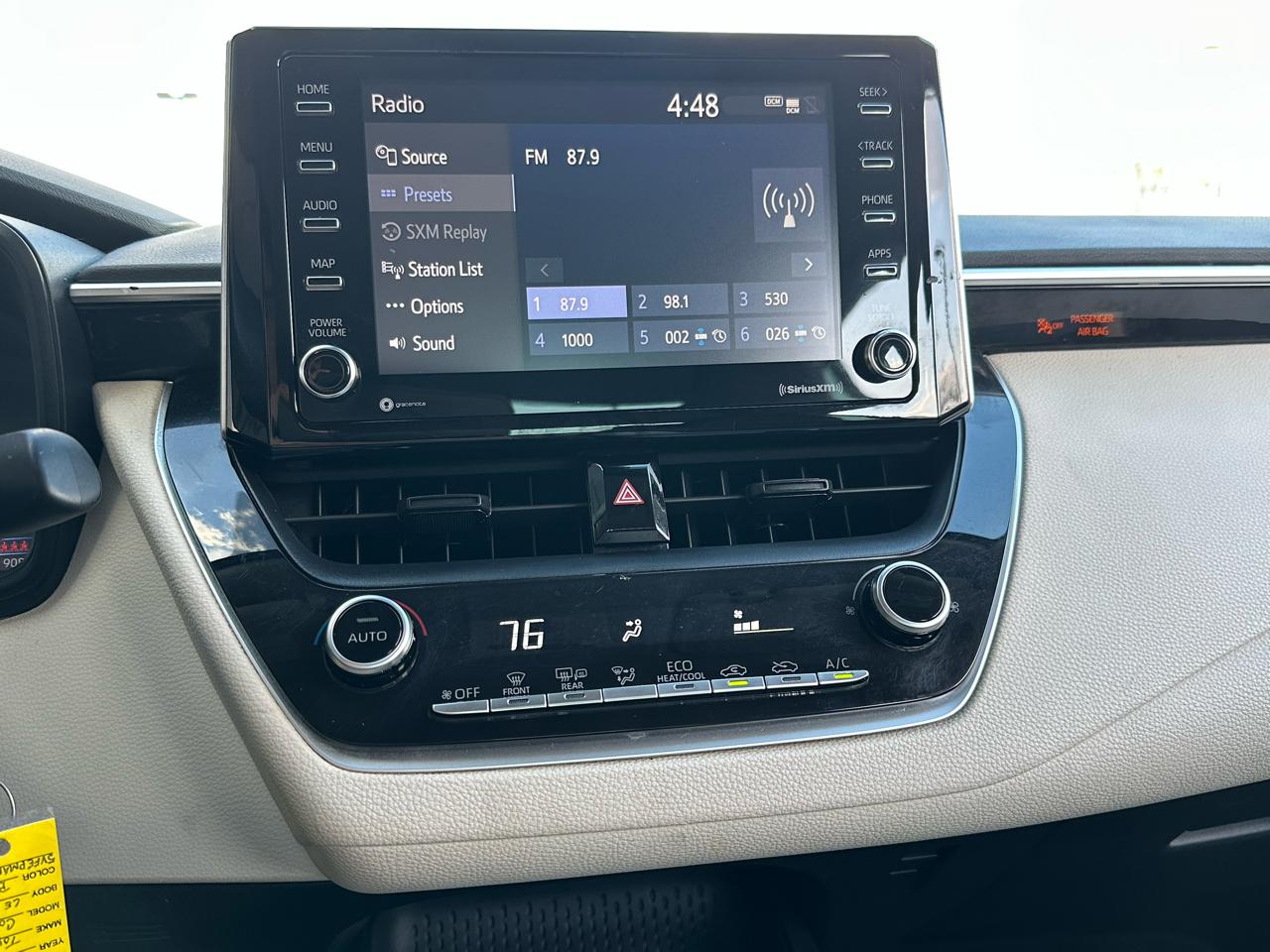 Toyota Corolla LE CVT (Natl) 2021