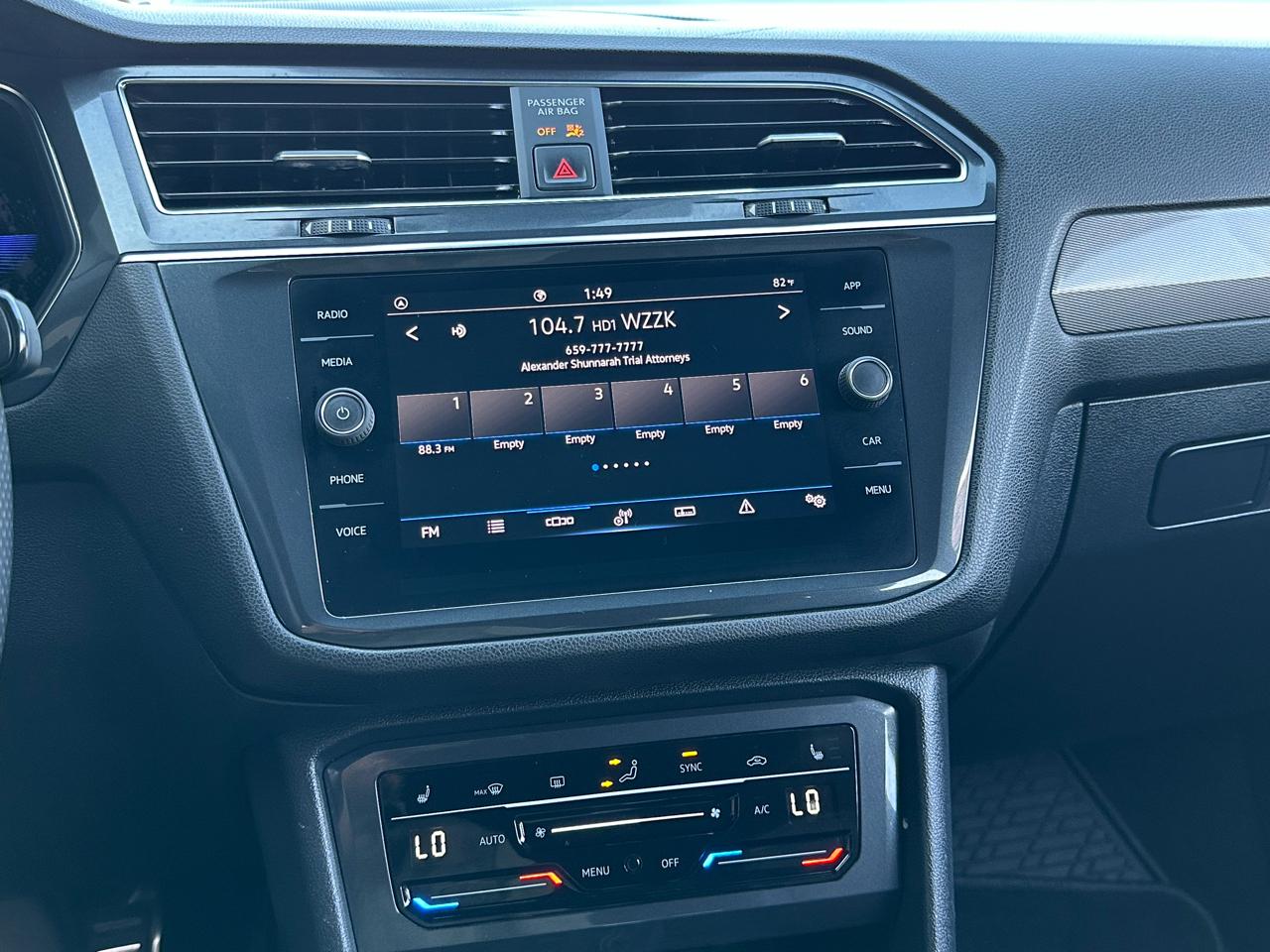 Volkswagen Tiguan 2.0T SE R-Line Black FWD 2022