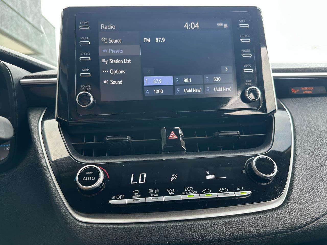 Toyota Corolla LE CVT (Natl) 2020