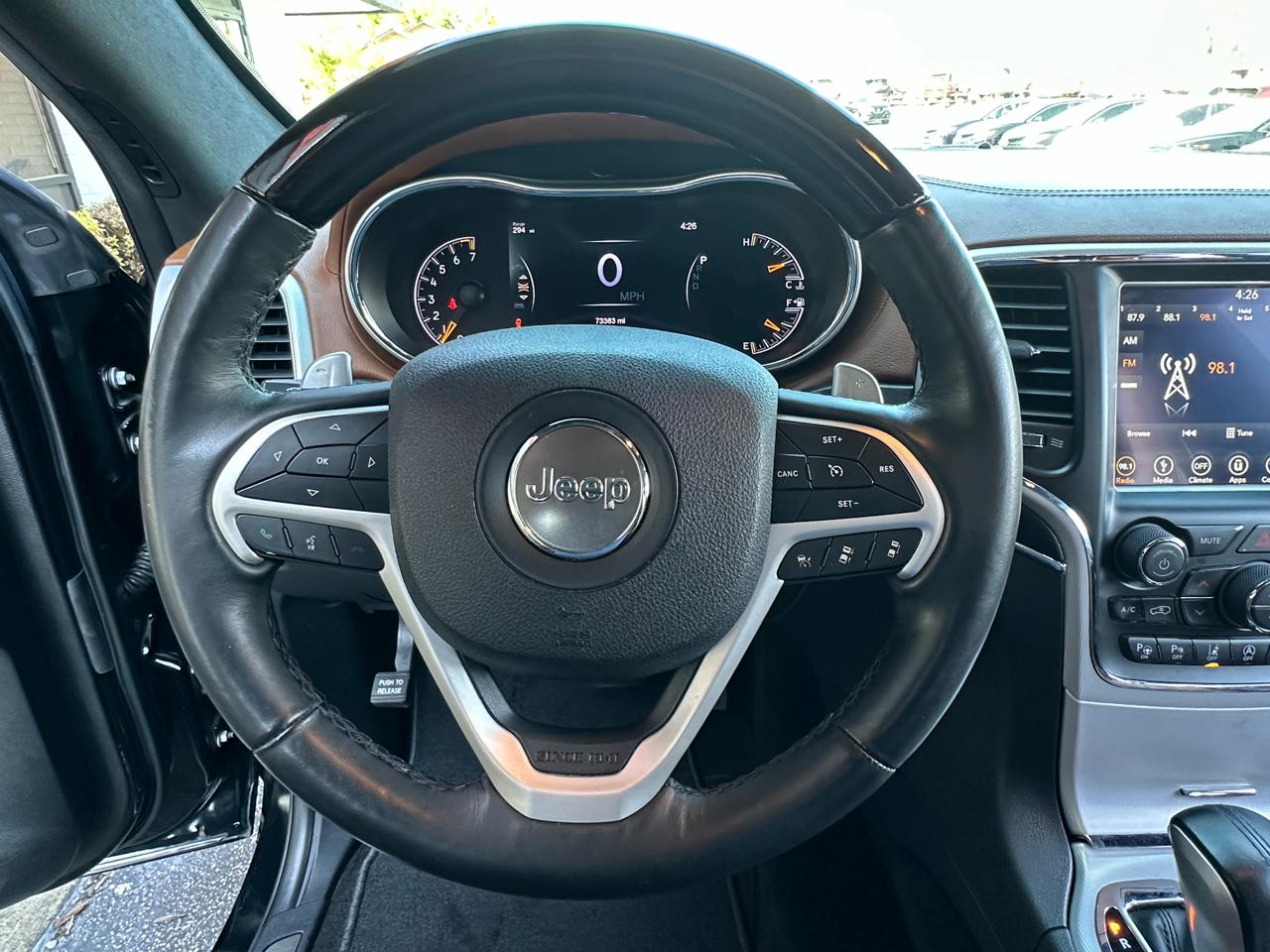 Jeep Grand Cherokee Summit 4x2 2018