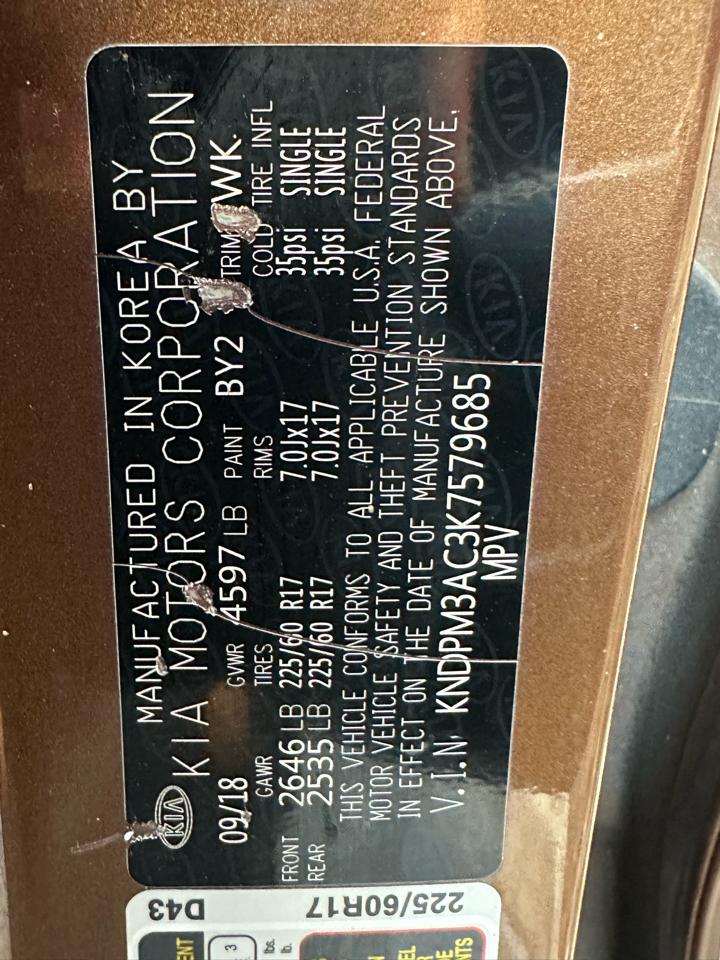 Kia Sportage LX FWD 2019