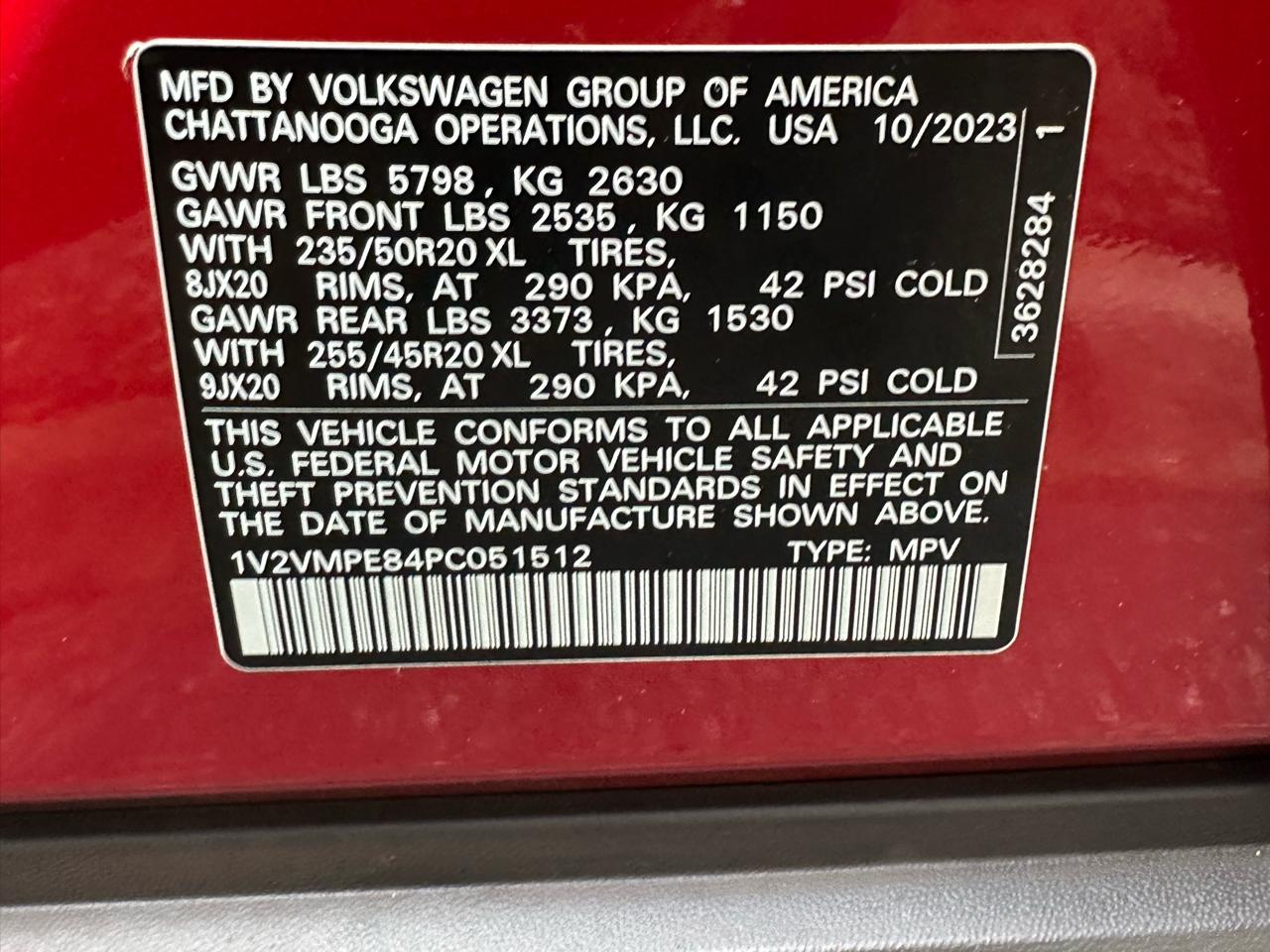 Volkswagen ID.4 Pro S RWD w/SK On Battery 2023