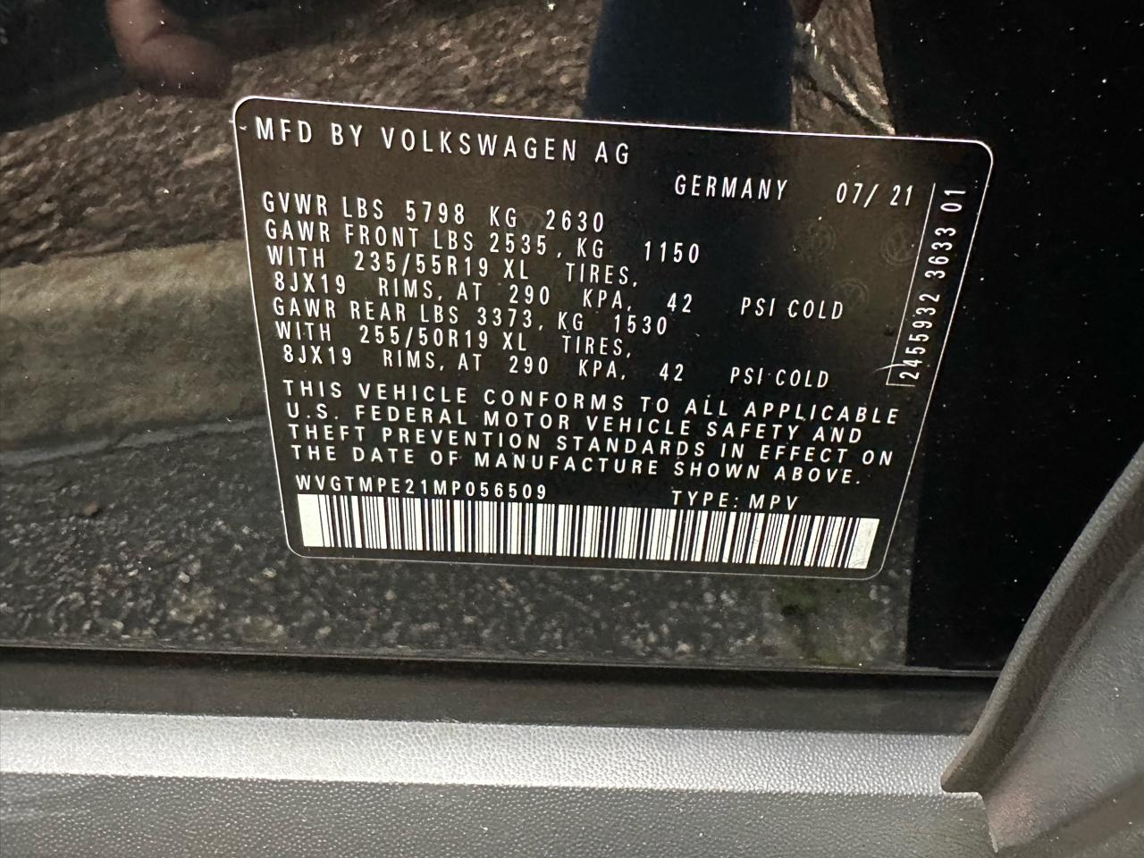 Volkswagen ID.4 Pro S RWD 2021