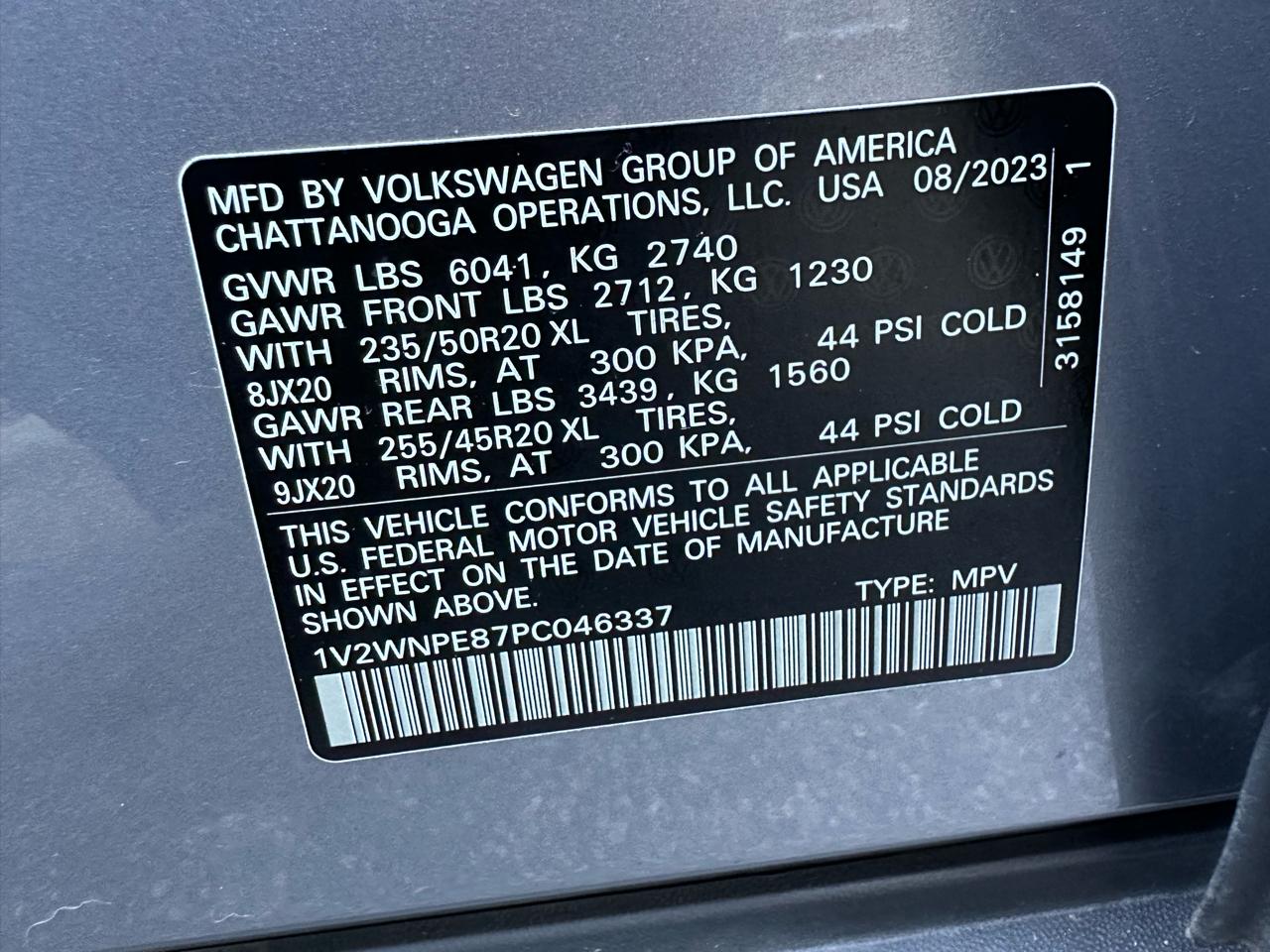 Volkswagen ID.4 Pro S AWD w/SK On Battery 2023