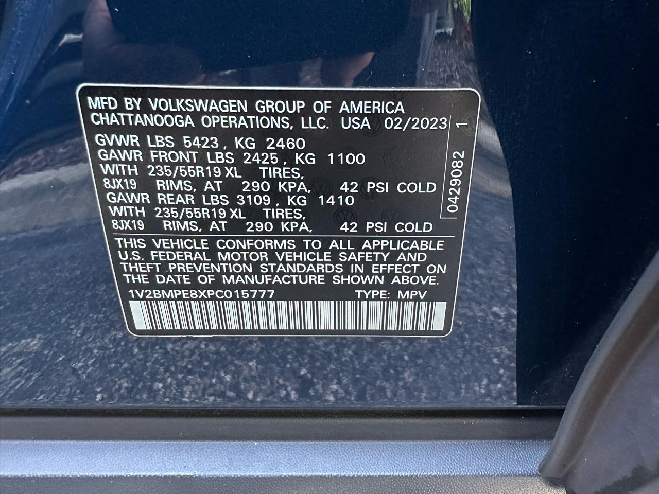 Volkswagen ID.4 Standard RWD w/SK On Battery 2023