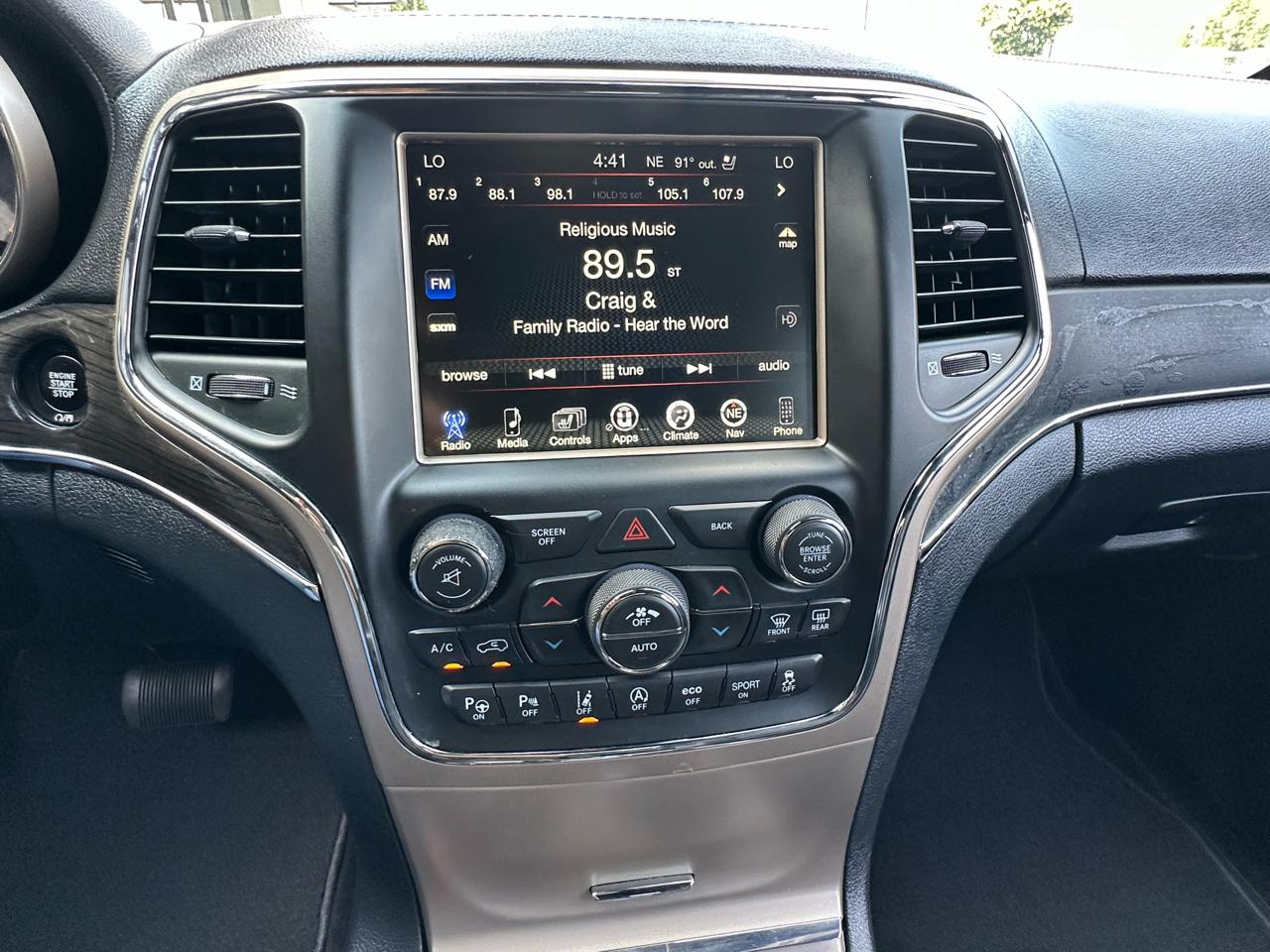 Jeep Grand Cherokee Overland 4x4 2017
