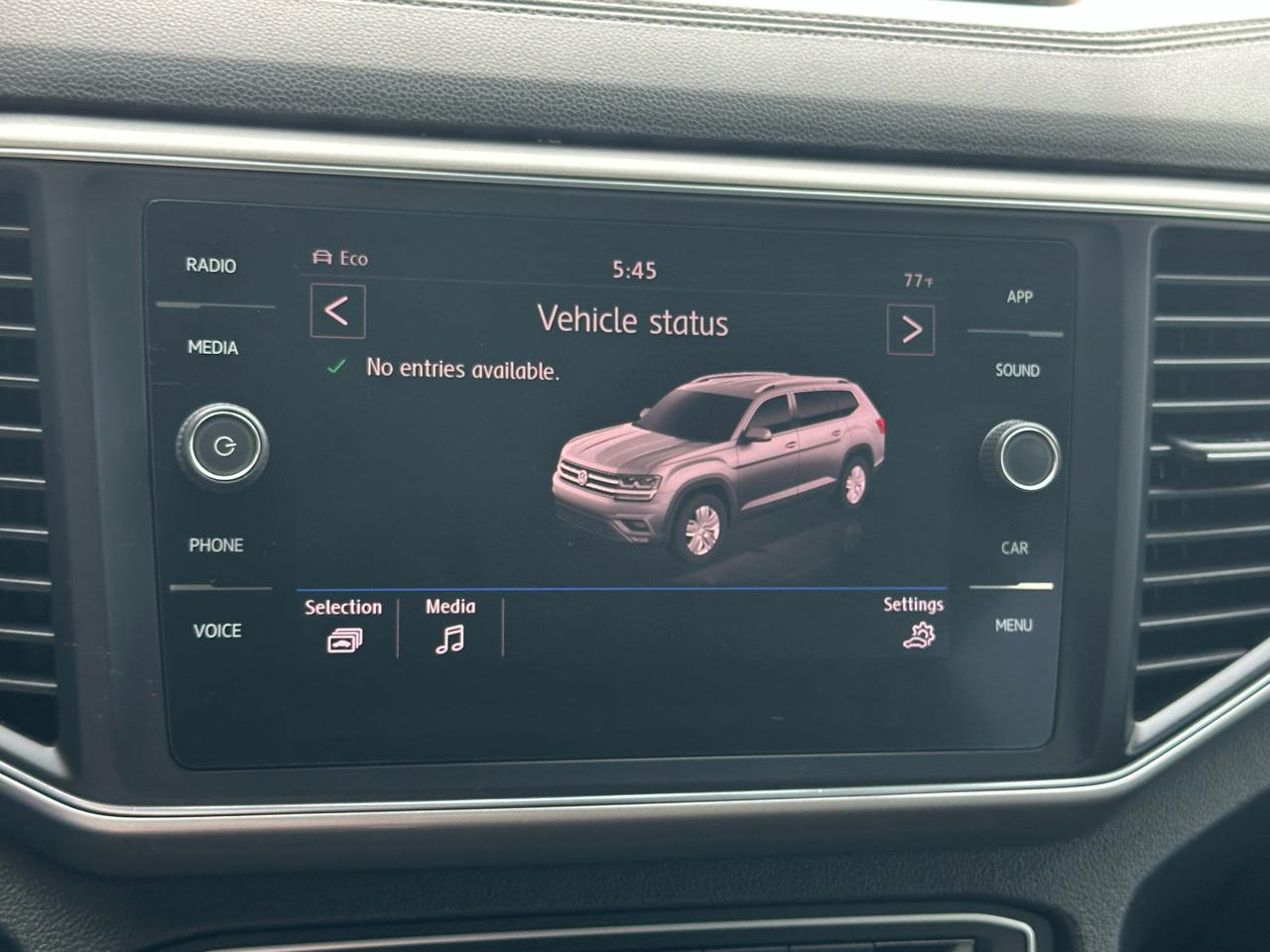 Volkswagen Atlas 3.6L V6 SE w/Technology 4MOTION 2019