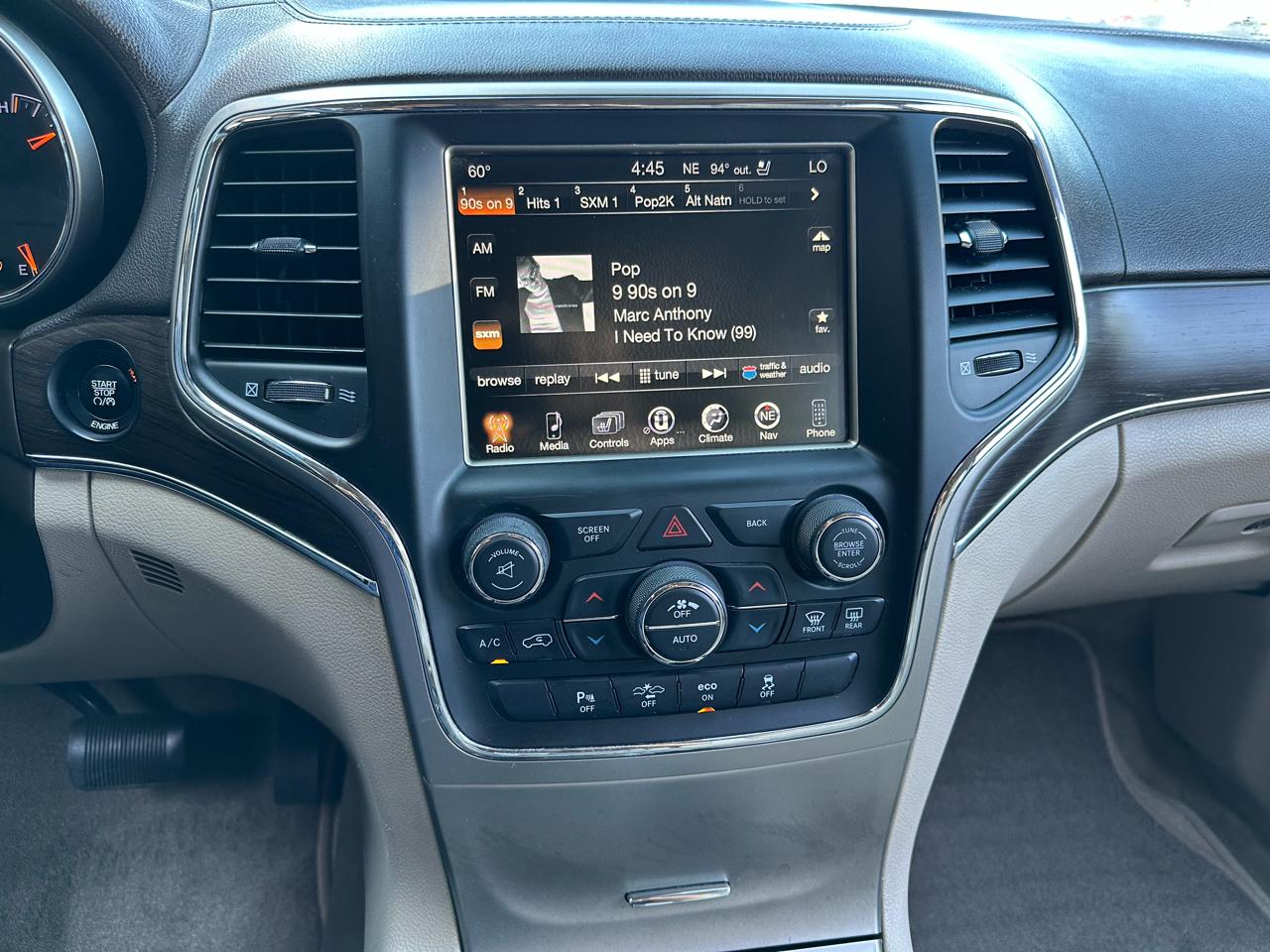 Jeep Grand Cherokee 4WD 4dr Overland 2015