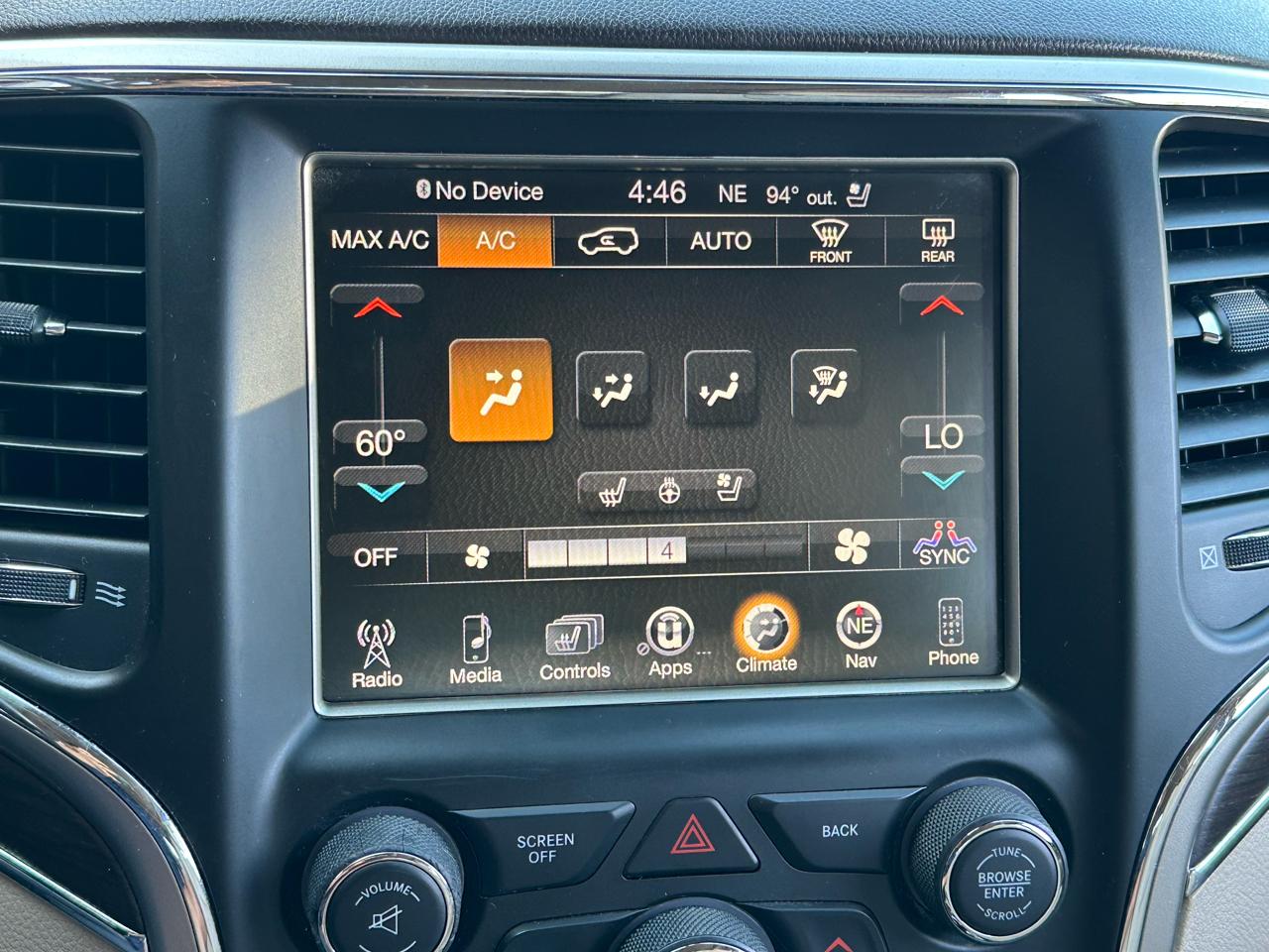 Jeep Grand Cherokee 4WD 4dr Overland 2015
