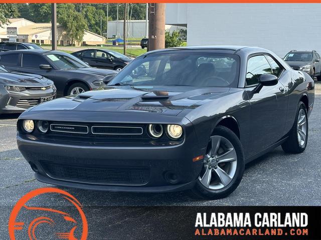 Gray 2016 Dodge Challenger Coupe Rear-Wheel Drive Automatic
