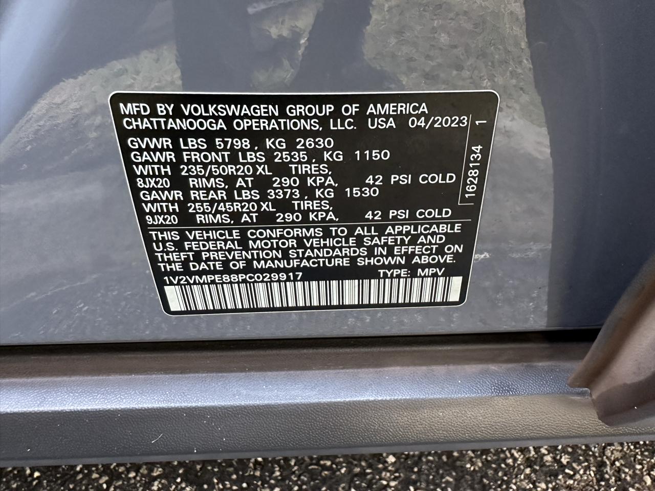 Volkswagen ID.4 Pro S RWD w/SK On Battery 2023