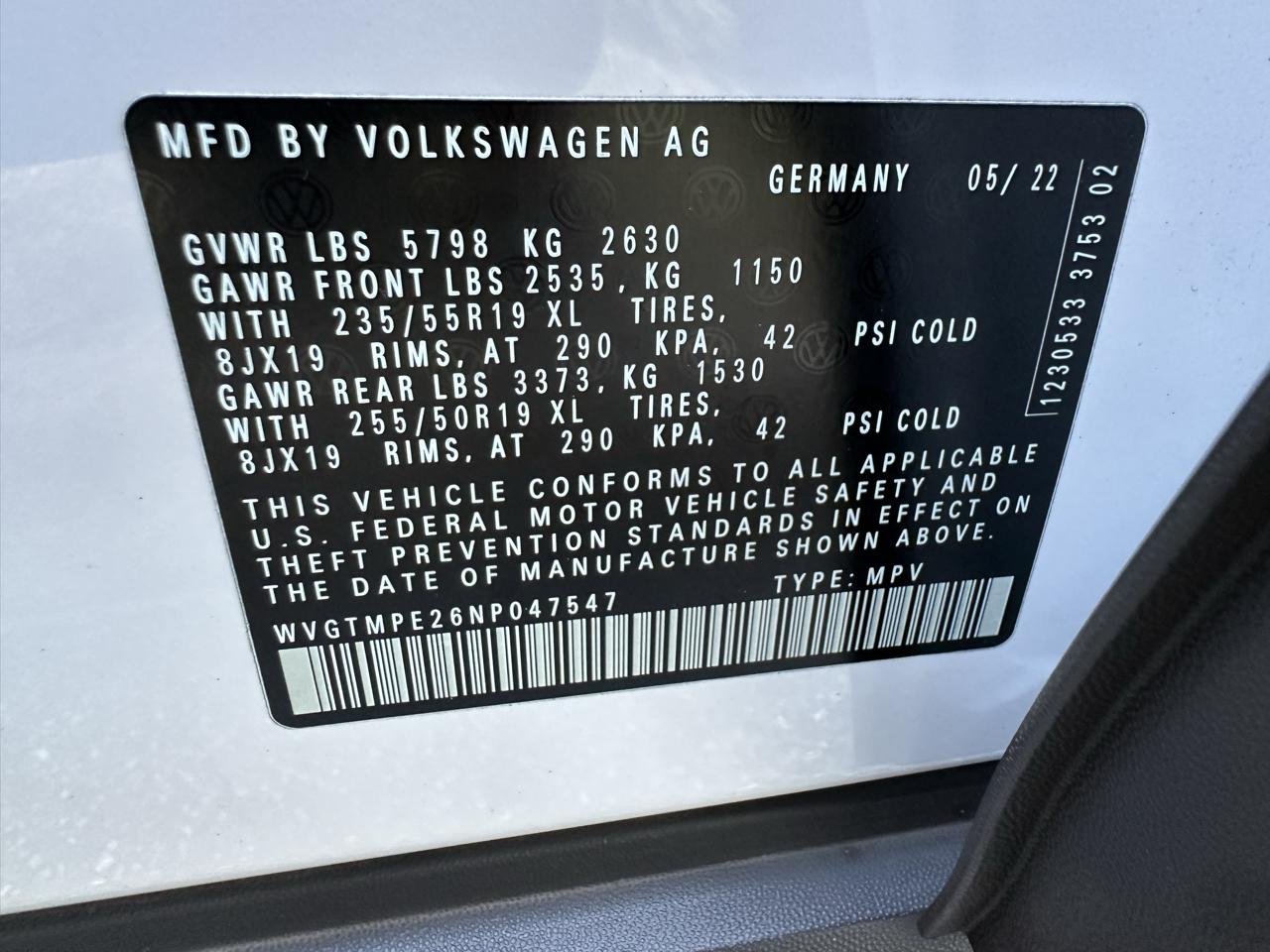 Volkswagen ID.4 Pro S RWD 2022